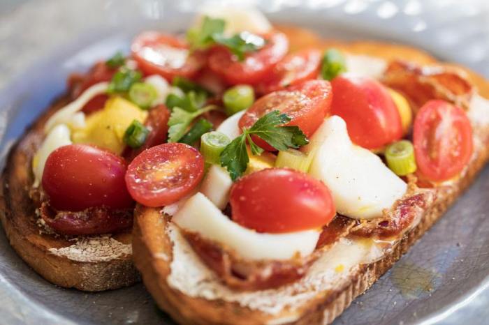 Rolle des toastbrotes in einer gesunden ernährung